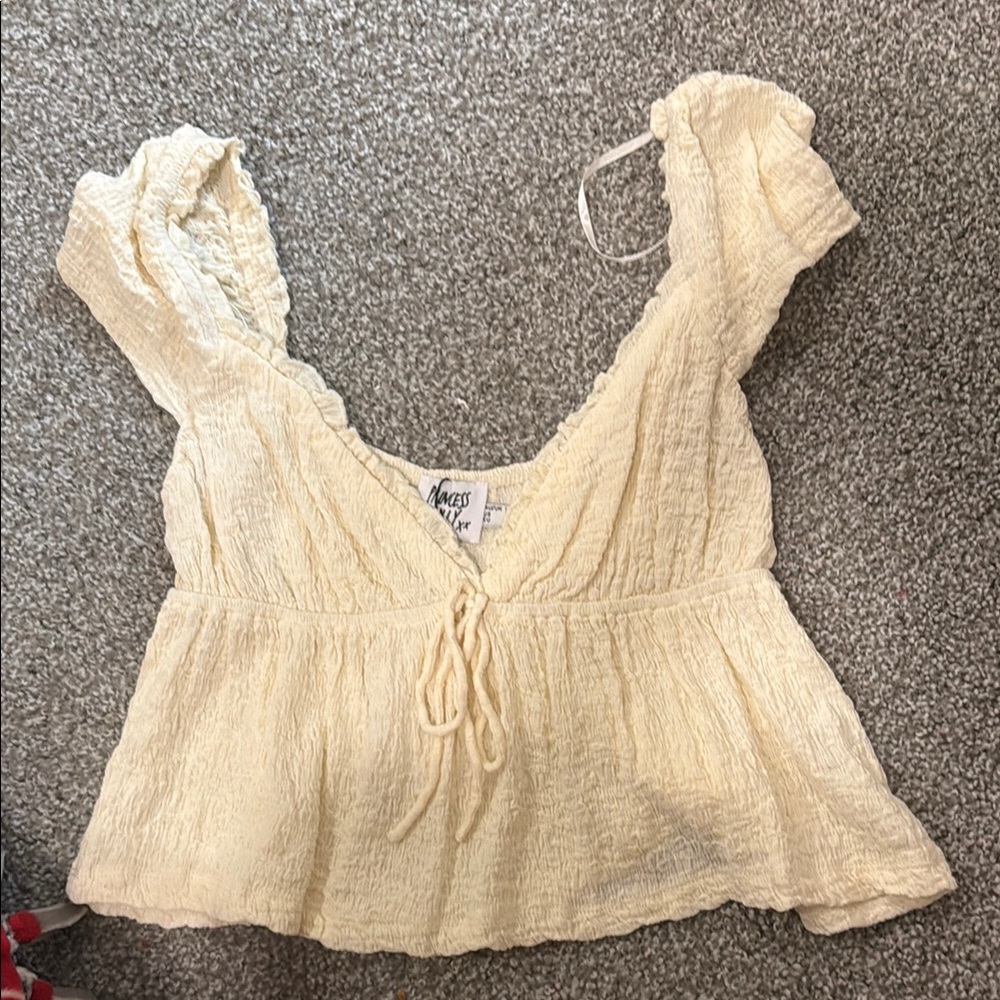 Princess Polly Tie Crop Top